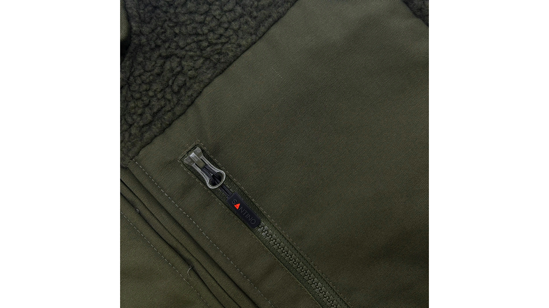 Santino Sherpa Fleecejack Brooklyn Army, XS
