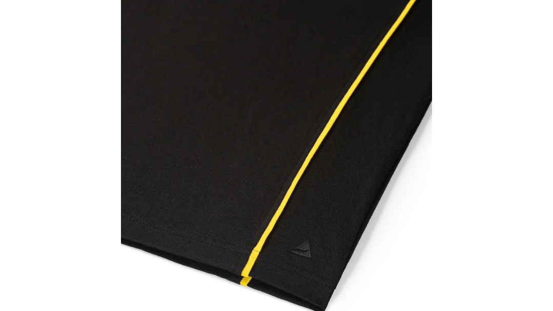 Santino T-shirt Cal+ Black / Yellow, S