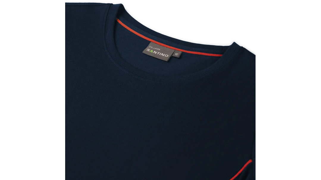 Santino T-shirt Cal Ladies Real Navy / Red, XS