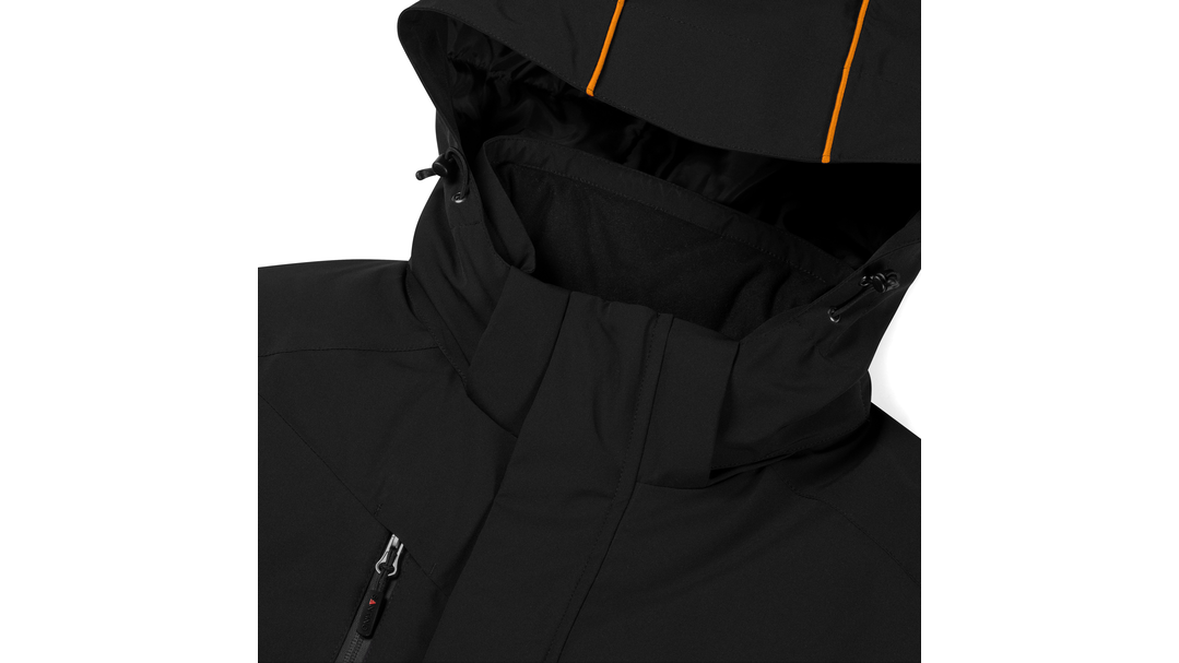 Santino Winter Jacket Carl Black / Orange, S