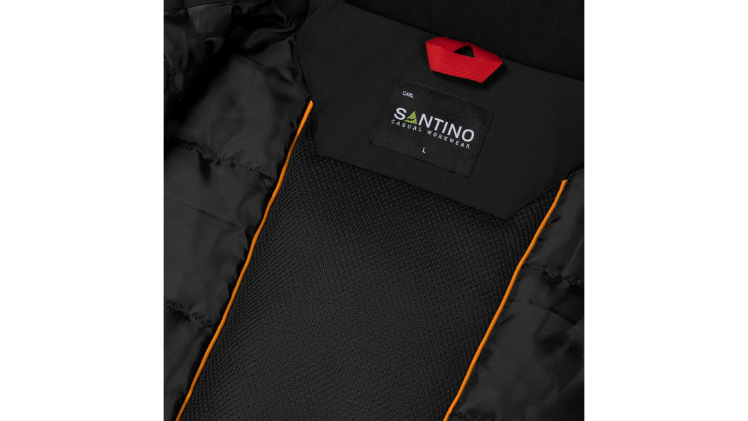 Santino Winter Jacket Carl Black / Orange, S