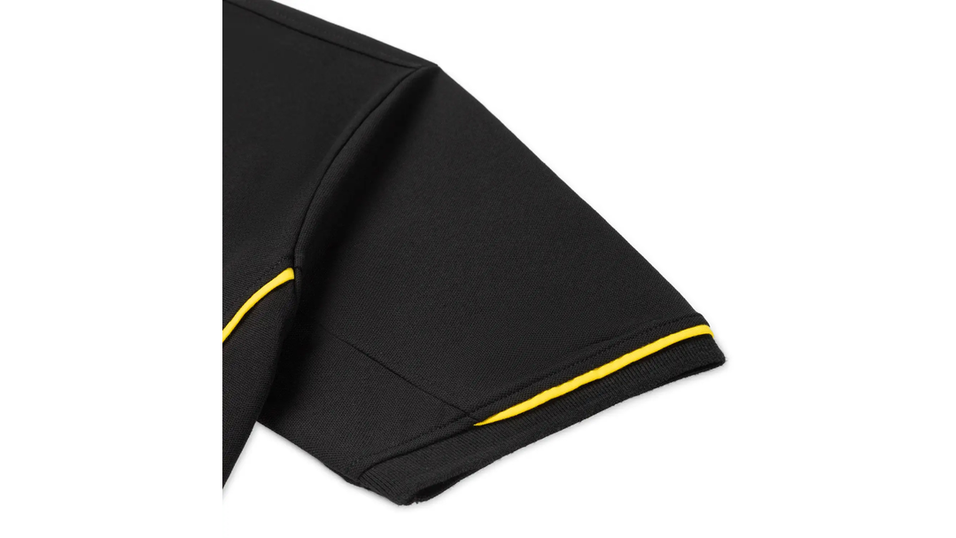 Santino Poloshirt Carsen+ Black / Yellow, S
