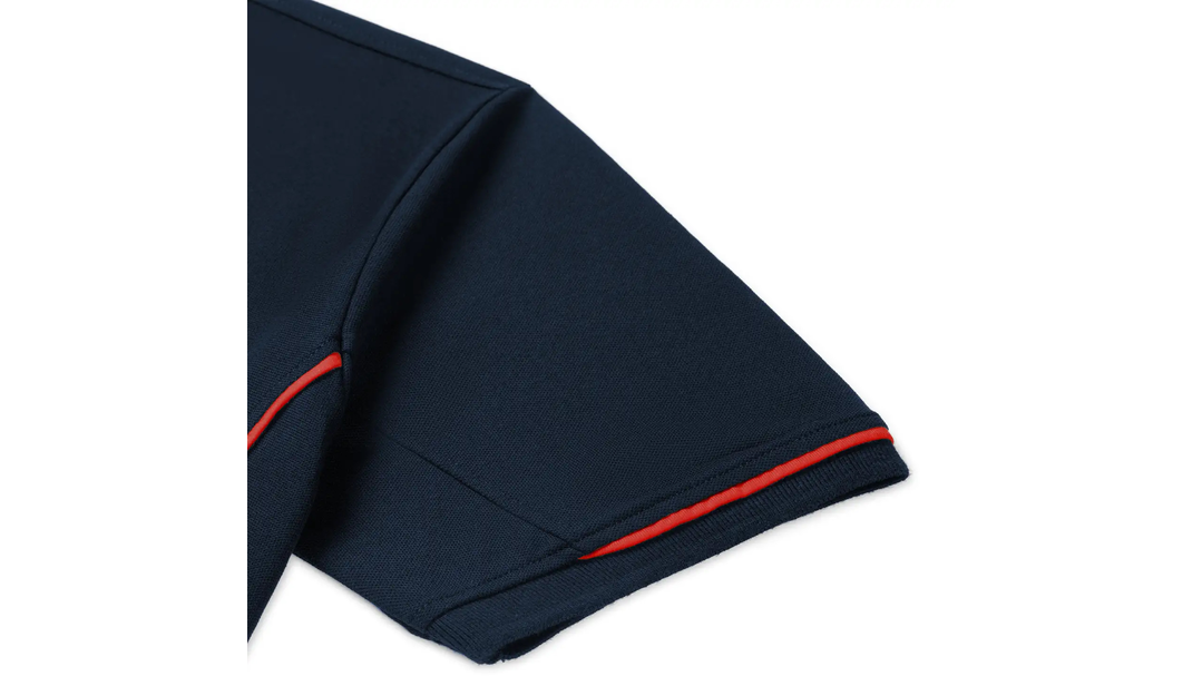 Santino Poloshirt Carsen+ Real Navy / Red, M