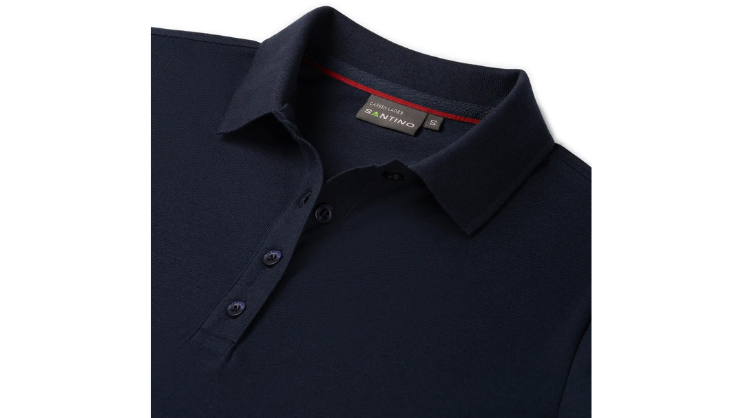 Santino Poloshirt Carsen Ladies Real Navy / Red, XS
