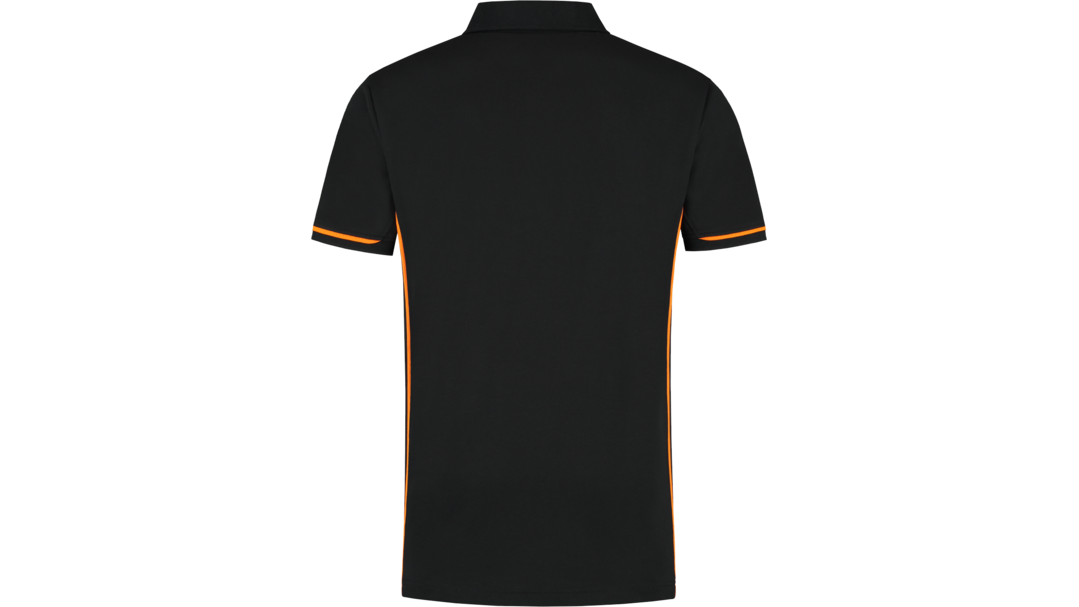 Santino Poloshirt Carsen Black / Orange, S