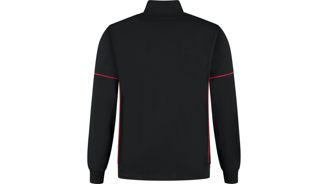 Santino Zipsweater Collin Black / Red, S