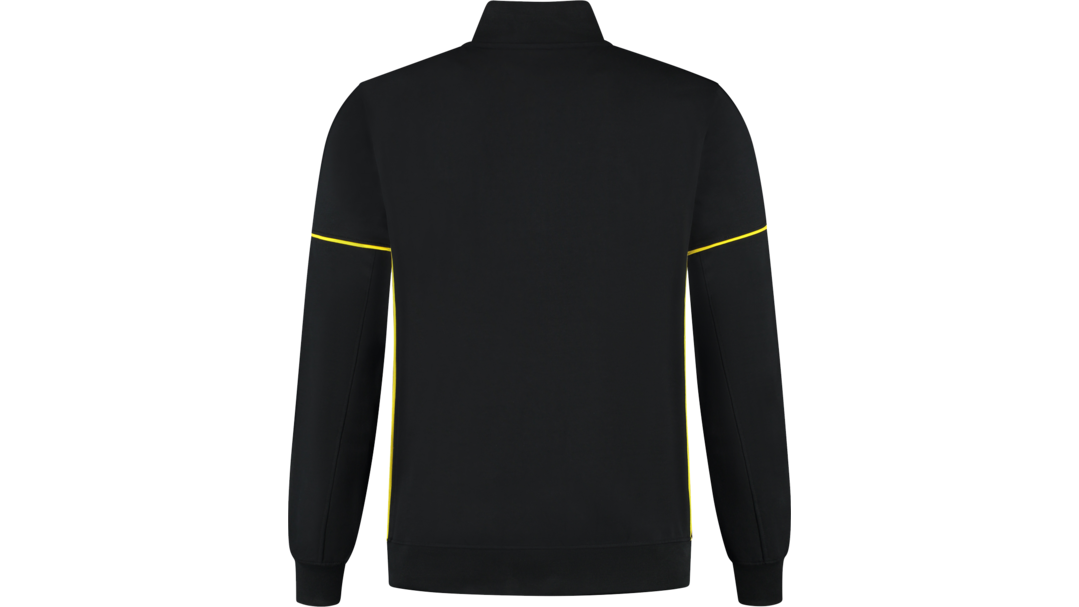 Santino Zipsweater Collin Black / Yellow, S