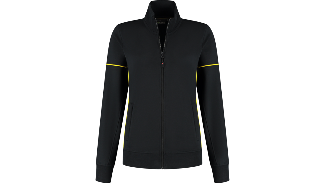Santino Sweatvest Colt Ladies Black / Yellow, XS