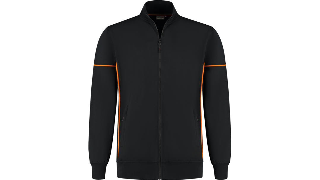 Santino Sweatvest Colt Black / Orange, S