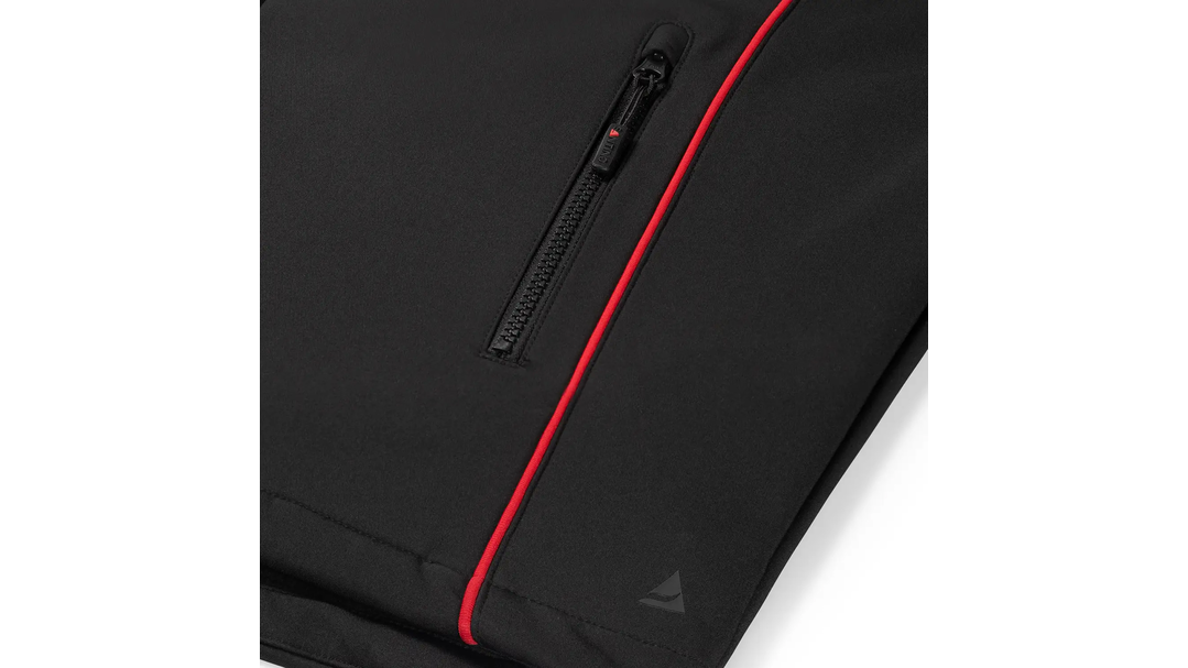 Santino Softshell Jacket Curtis Ladies Black / Red, XS