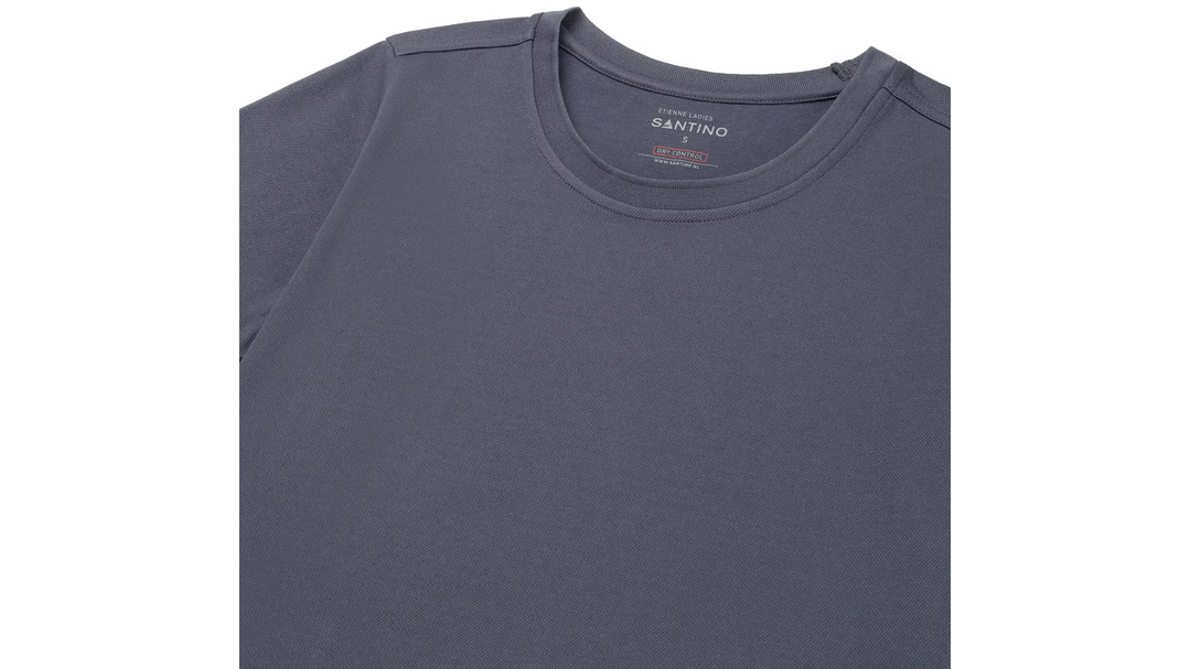 Santino T-shirt Etienne Ladies Graphite, XS