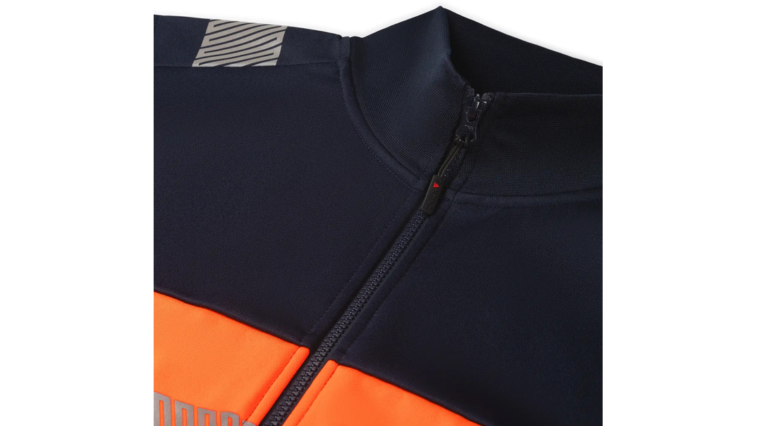 Santino Sweatvest Hugo Real Navy / Fluor Orange, S