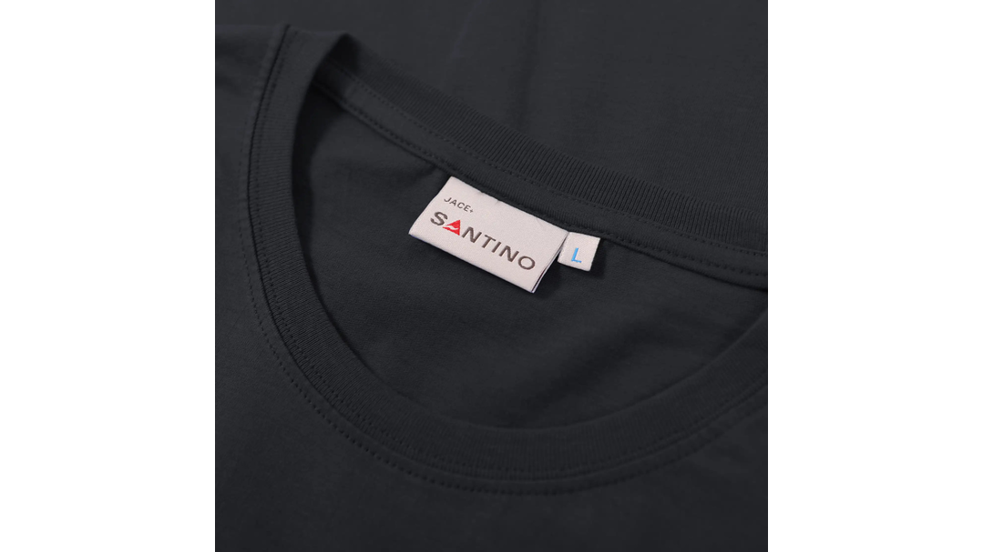 Santino T-shirt Jace+ C-neck Black, XS