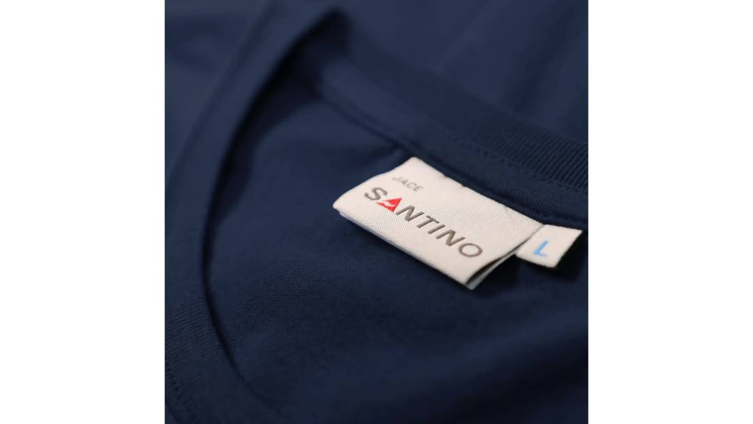 Santino T-shirt Jace C-neck Real Navy, S