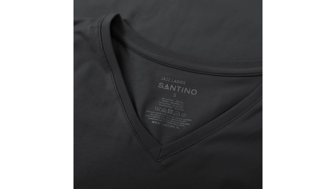 Santino T-shirt Jazz Ladies Black, XS