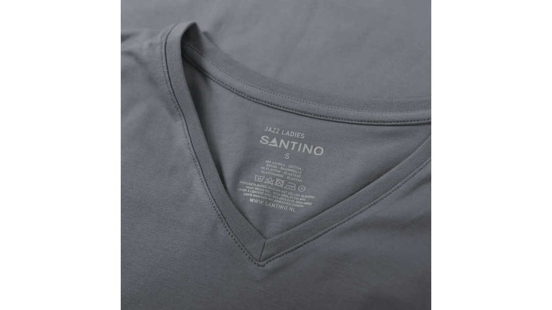 Santino T-shirt Jazz Ladies Graphite, XS