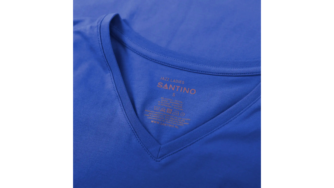 Santino T-shirt Jazz Ladies Royal Blue, XS