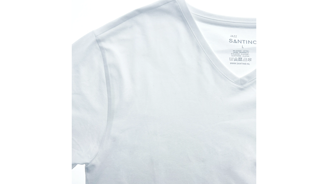 Santino T-shirt Jazz Ladies White, XS