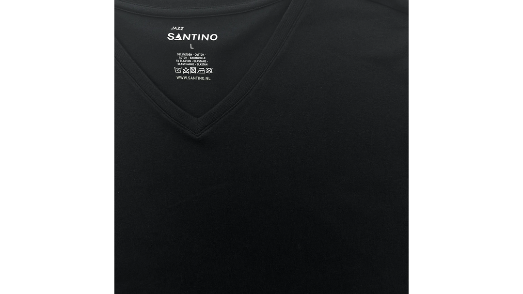 Santino T-shirt Jazz Black, XS