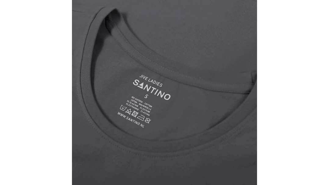 Santino T-shirt Jive Ladies Graphite, XS