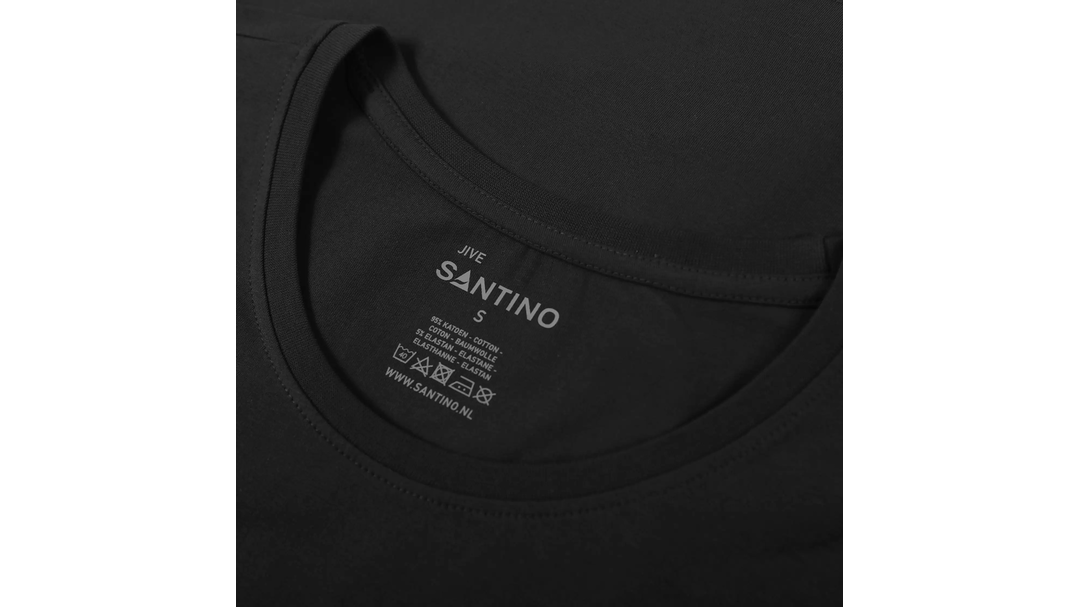 Santino T-shirt Jive Black, XS