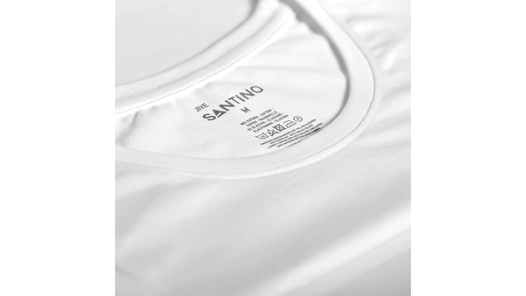 Santino T-shirt Jive White, XS