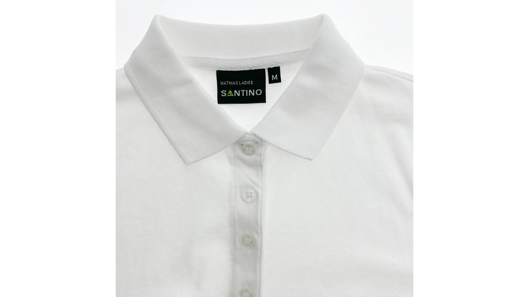 Santino Poloshirt Mathias Ladies White, XS