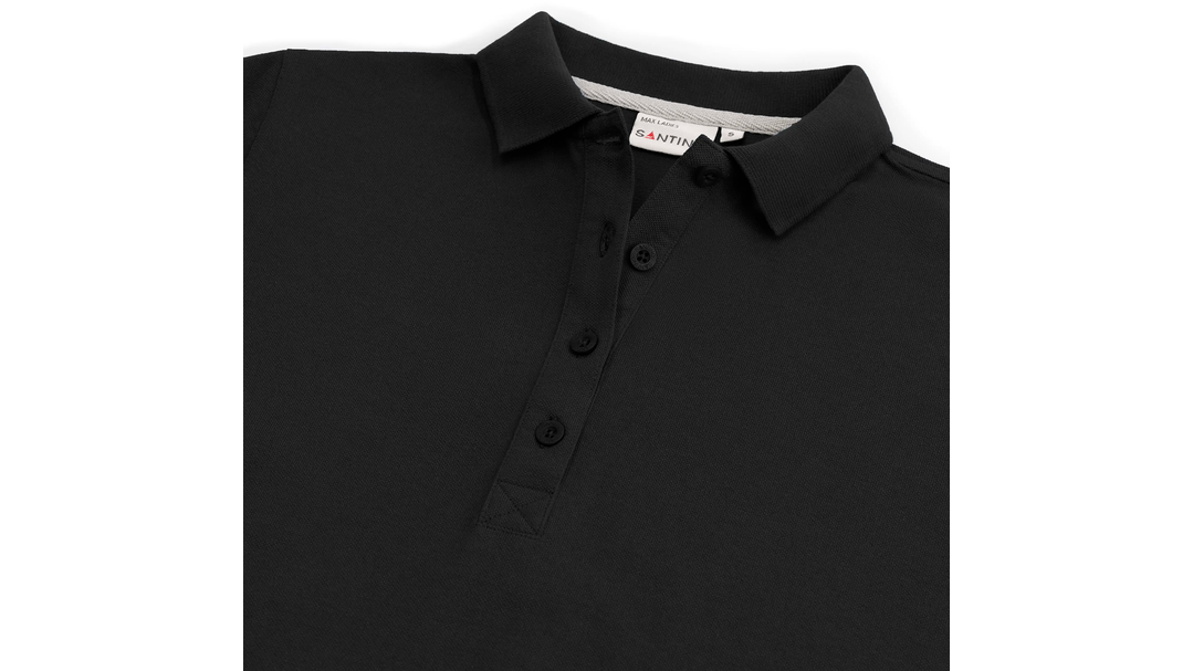 Santino Poloshirt Max Ladies Black, XS