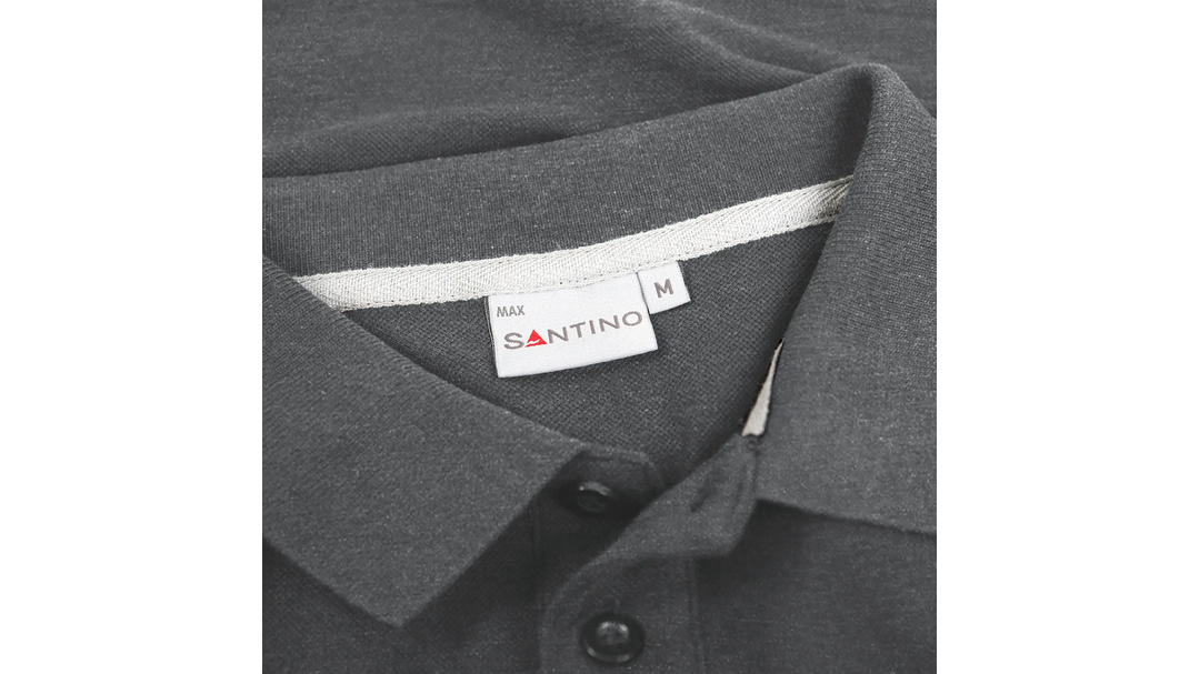 Santino Poloshirt Max Dark Grey, XS