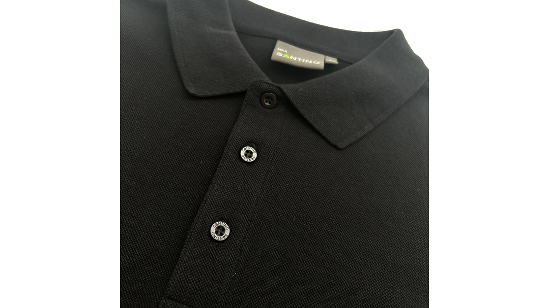 Santino Poloshirt Mika Black, S