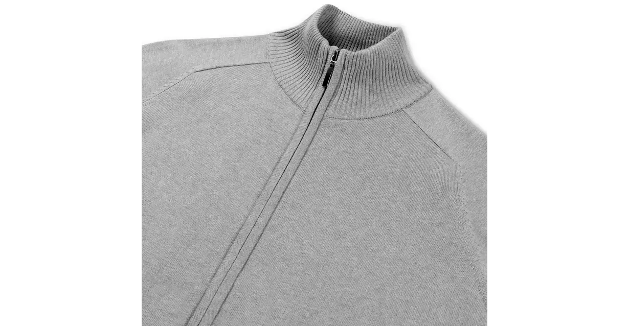 Santino Zip Cardigan Plano Ladies
