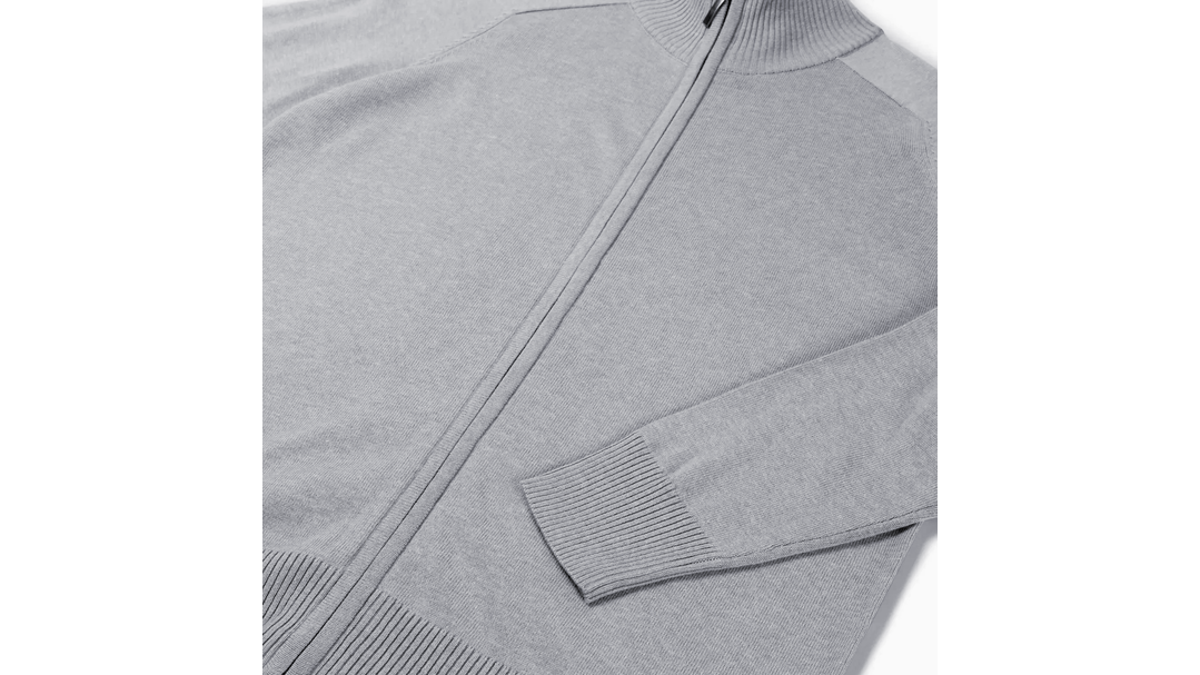 Santino Zip Cardigan Plano Ladies Sport Grey, XS