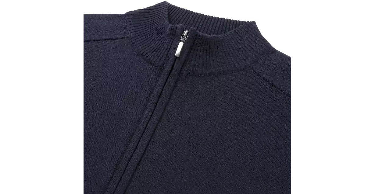 Santino Zip Cardigan Plano