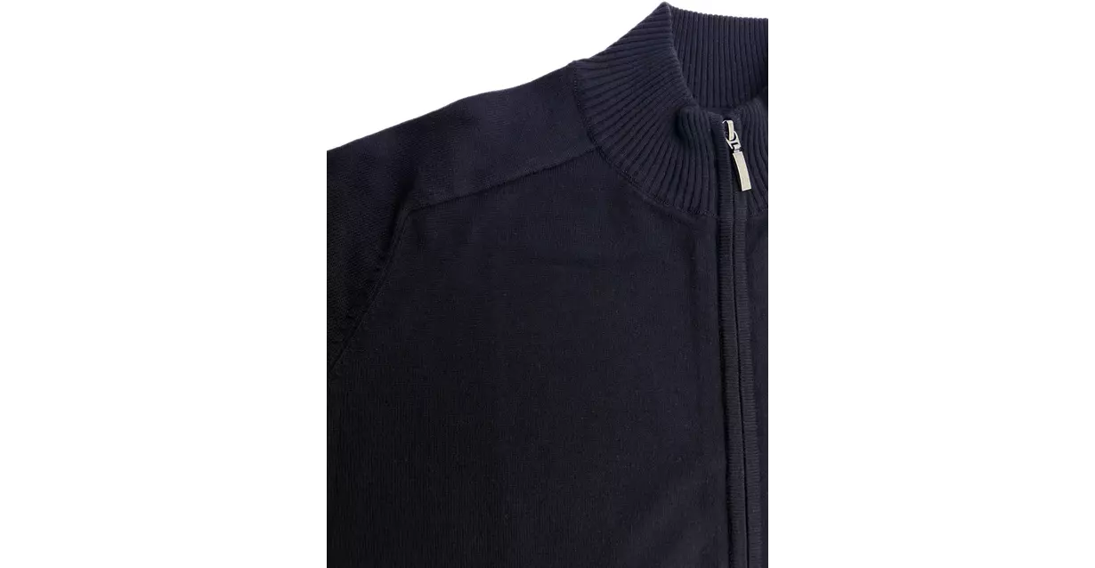 Santino Zip Cardigan Plano