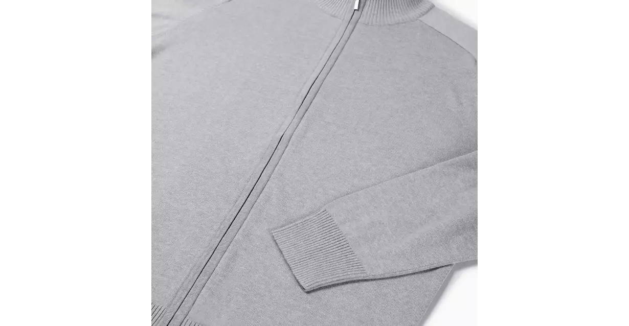 Santino Zip Cardigan Plano