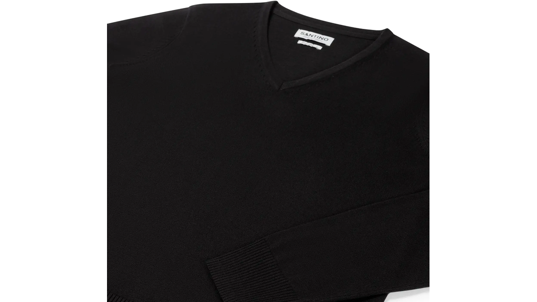 Santino Pullover Porto Ladies Black, S