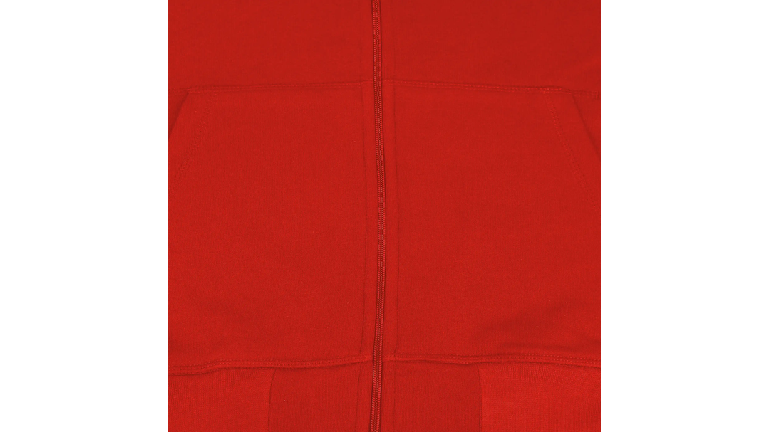 Santino Hooded Sweatvest Reno Red, XS