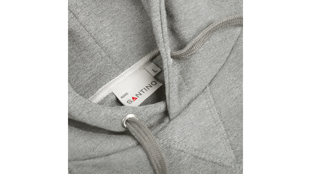 Santino Hooded Sweater Rens Sport Grey, XS