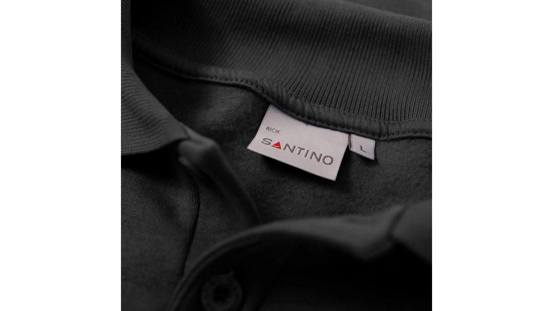 Santino Polosweater Rick Black, S