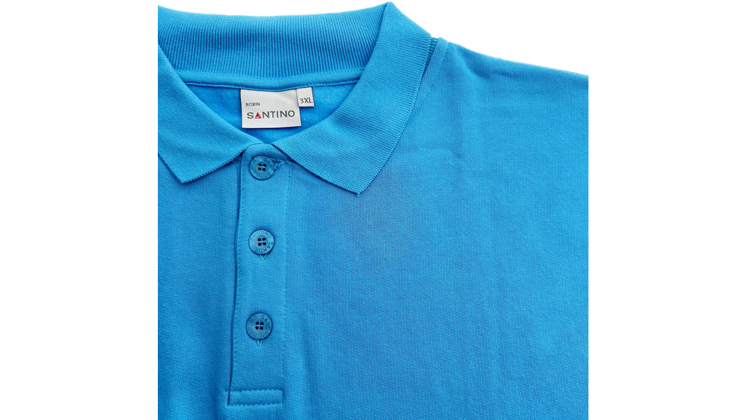 Santino Polosweater Robin Aqua, XS