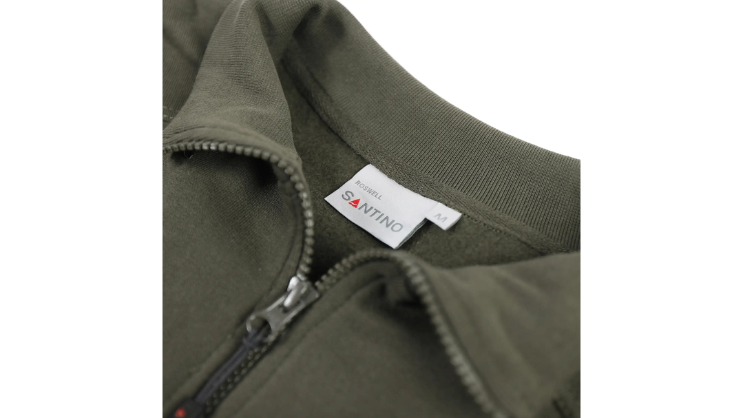 Santino Zipsweater Roswell Army, XS