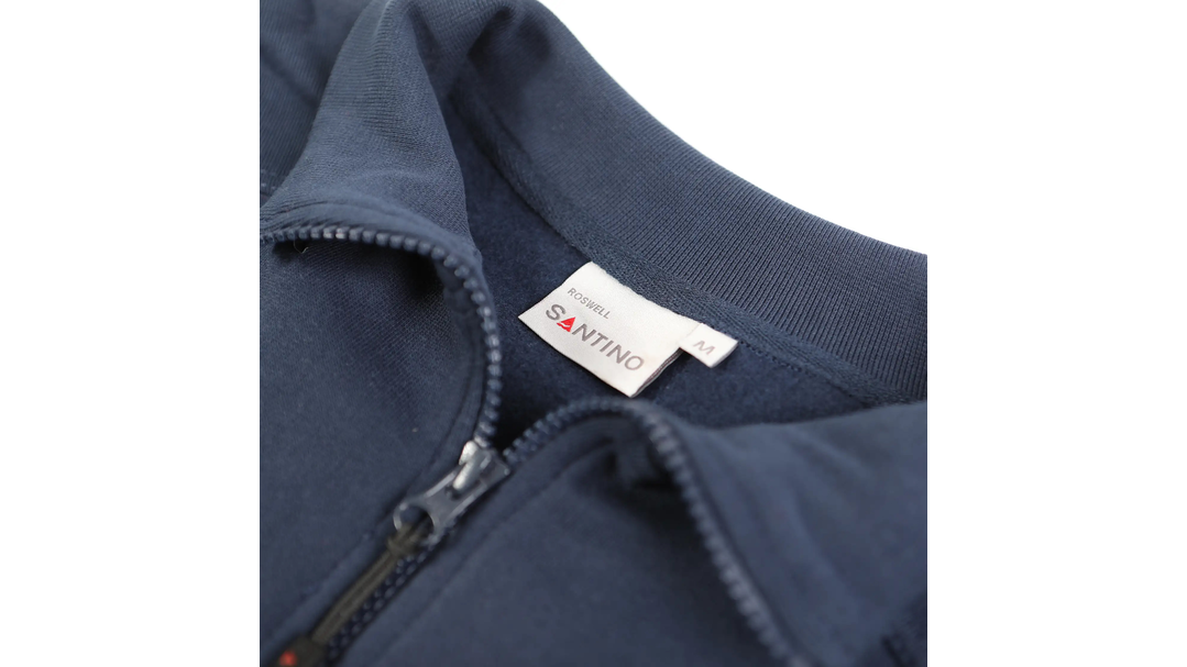 Santino Zipsweater Roswell Denim, XS