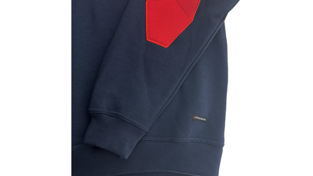 Santino Polosweater Tesla Real Navy / Red, M