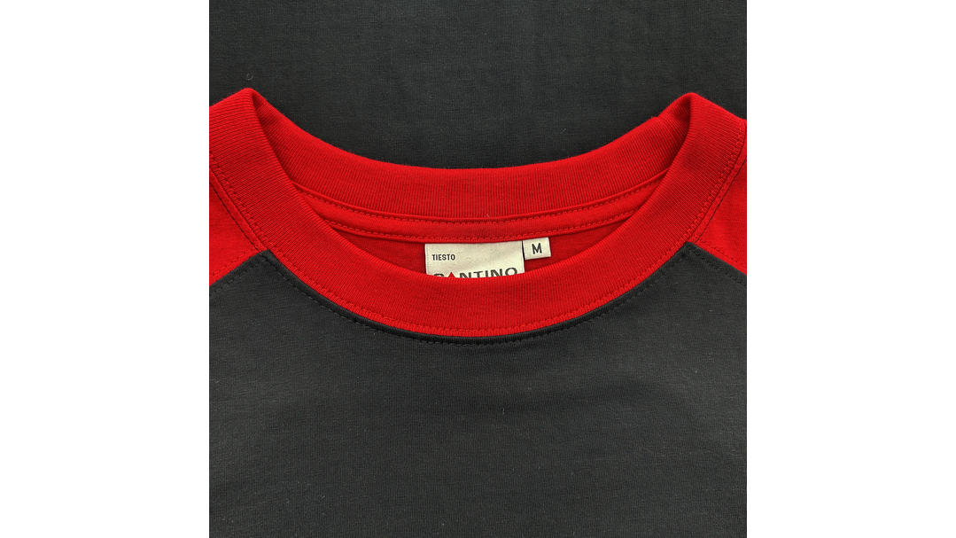 Santino T-shirt Tiesto Black / Red, S