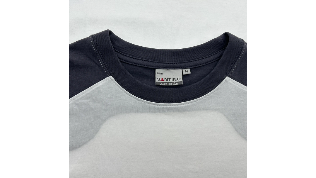 Santino T-shirt Tiesto White / Graphite, S