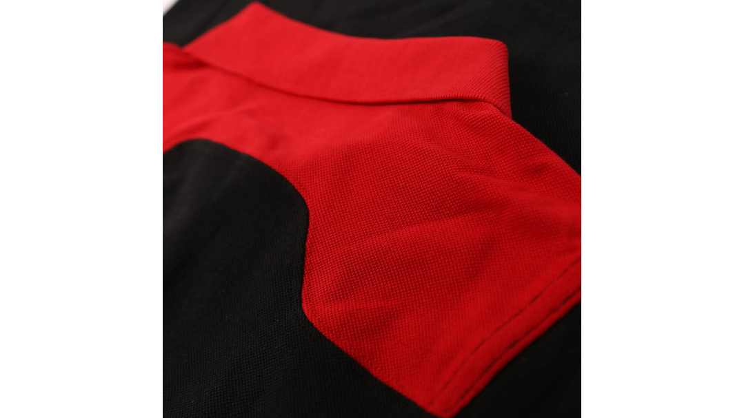 Santino Poloshirt Tivoli Ladies Black / Red, S