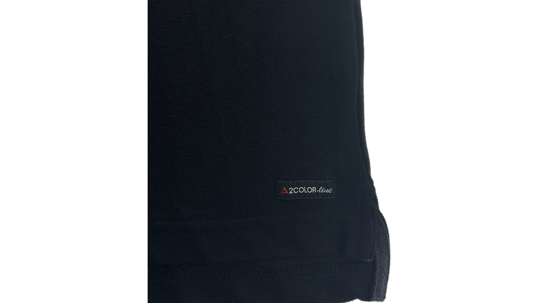 Santino Poloshirt Tivoli Black / Graphite, M