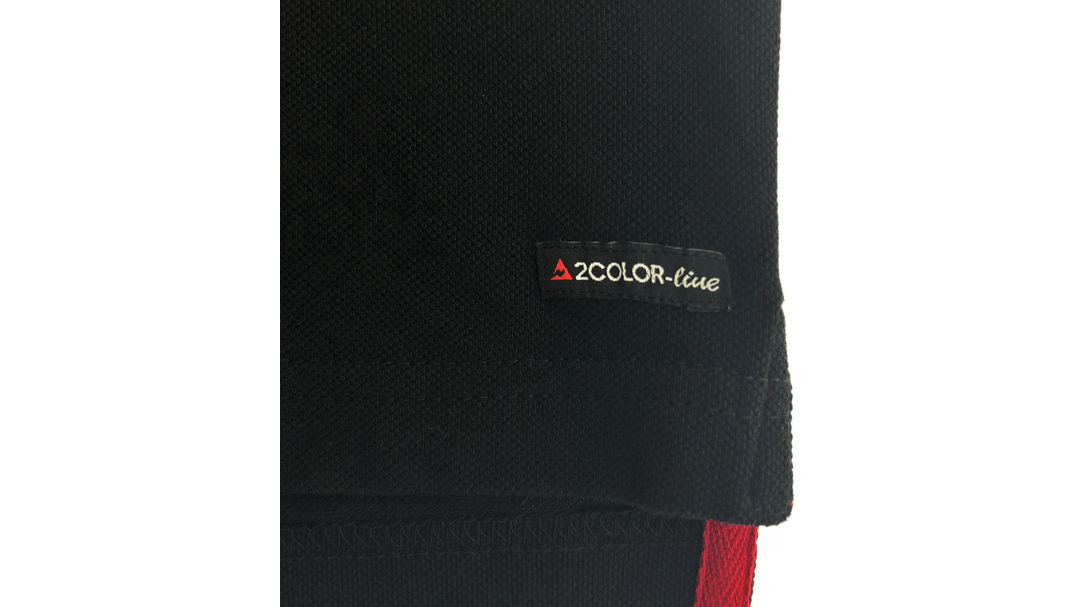Santino Poloshirt Tivoli Black / Red, S