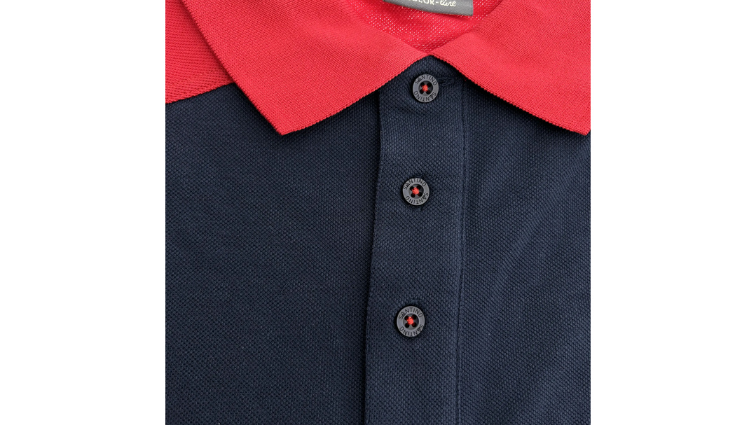 Santino Poloshirt Tivoli Real Navy / Red, XS