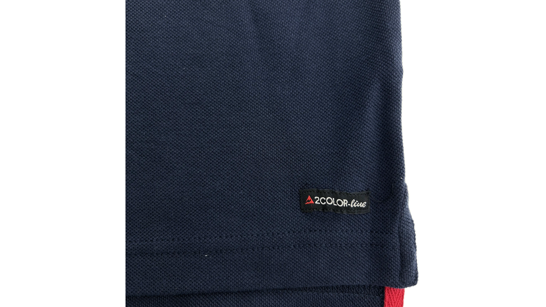 Santino Poloshirt Tivoli Real Navy / Red, XS
